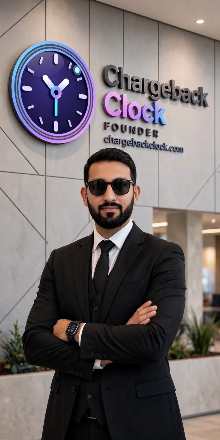 Muhammad Umer, founder of Chargeback Clock
